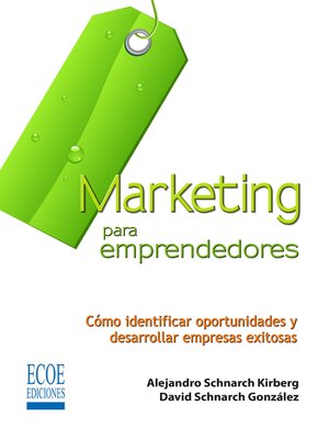 cover image of Marketing para emprendedores